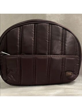 Lug Quilted Brown Organizer Pouch